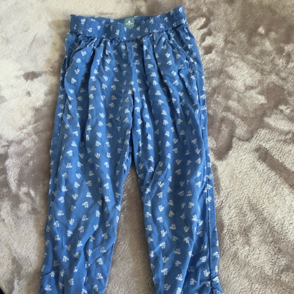 Gap girls 4T pants jogger dressy floral